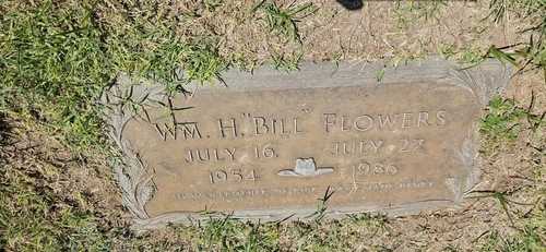 William Flowers bronze grave marker before restoration