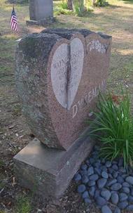 Gentle tending for a single headstone, Massachusetts, summer, 2025 - Before