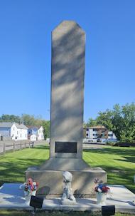 Headstone in New York after cleaning
