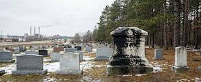 Cemetery in Michigan