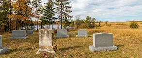 Cemetery in Minnesota