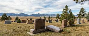 Cemetery in Montana