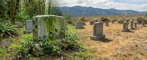Cemetery in Washington