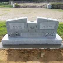 Multi-plot / companion monument example
