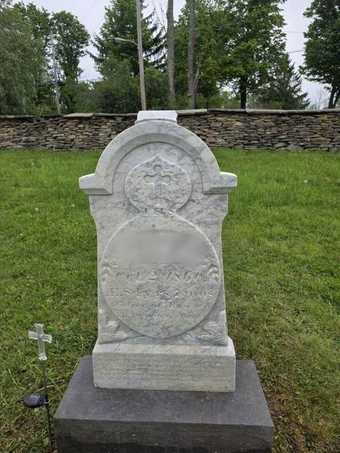 Headstone example