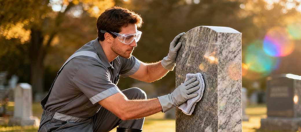 Professional monument cleaning