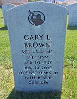 Restored and repainted lettering on a granite headstone