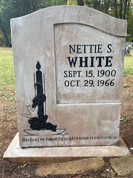 Restored a ledger marker in North Carolina / After