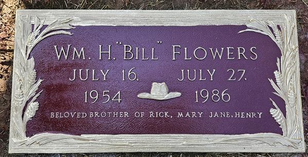 Restored granite flash marker in Texas / After