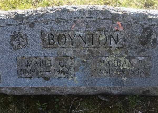 Deep cleaning, wet cleaning, and lime scale removal for a granite slant monument in Vermont | Before