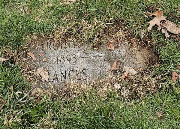 Wet and deep cleaning for a granite flush marker in Massachusetts | Before