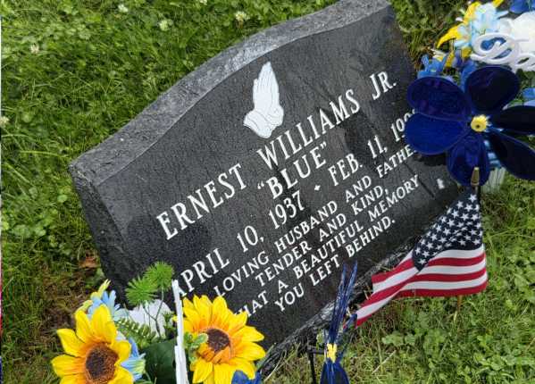 Restoration work for two upright tombstones in Pennsylvania | After