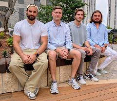 Tending grave care and restoration team