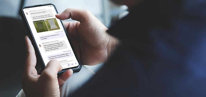Easy care, right from your phone